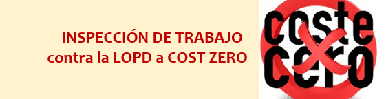 LOPD A COSTE CERO O «LOW COST»