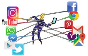 adicto a redes sociales