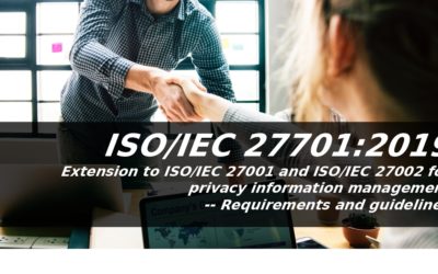 NORMA ISO/IEC 27701.  Gestión de la privacidad.